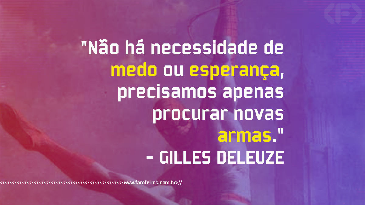 Pensamento - Gilles Deleuze - Blog Farofeiros