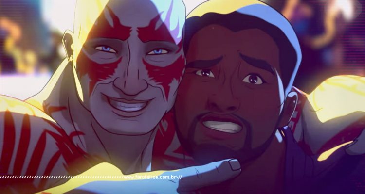 Drax e TChalla - What If - Marvel Studios - www.farofeiros.com.br