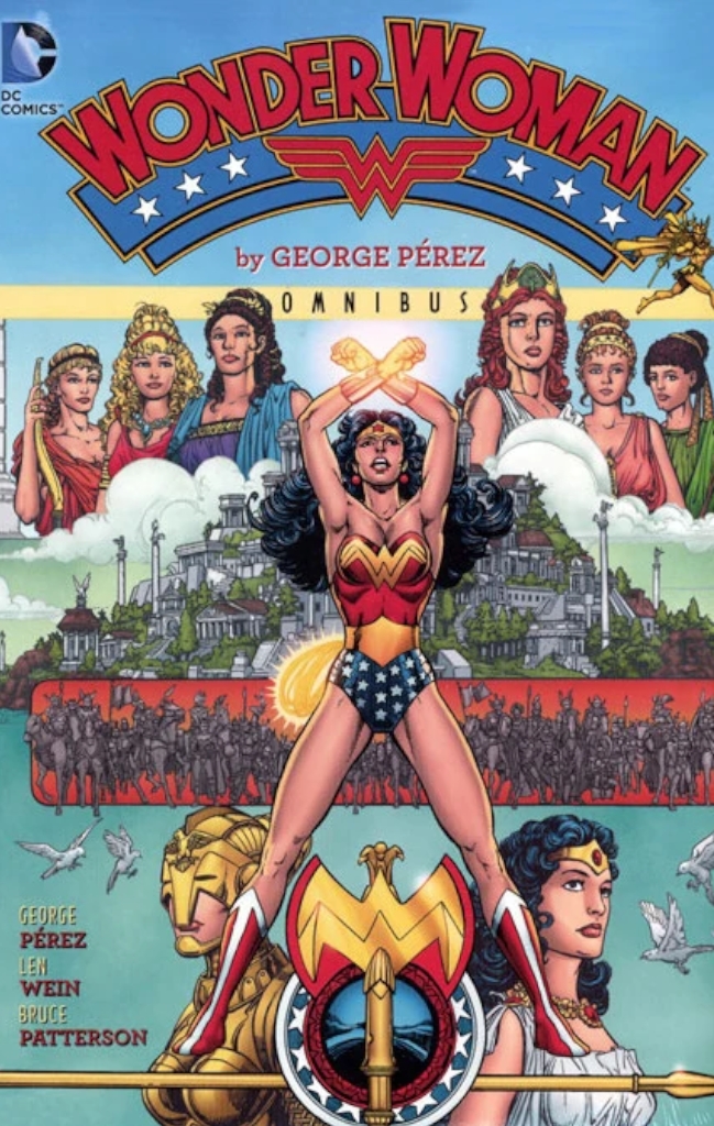 George Pérez - Wonder Woman Omnibus - Mulher Maravilha - www.farofeiros.com.br