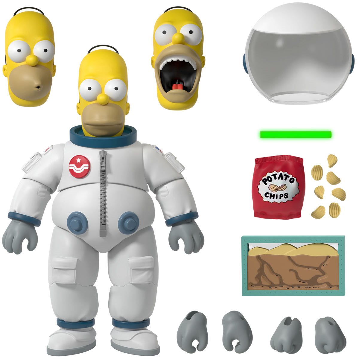 The Simpsons Ultimates Homer Astronaut - www.farofeiros.com.br