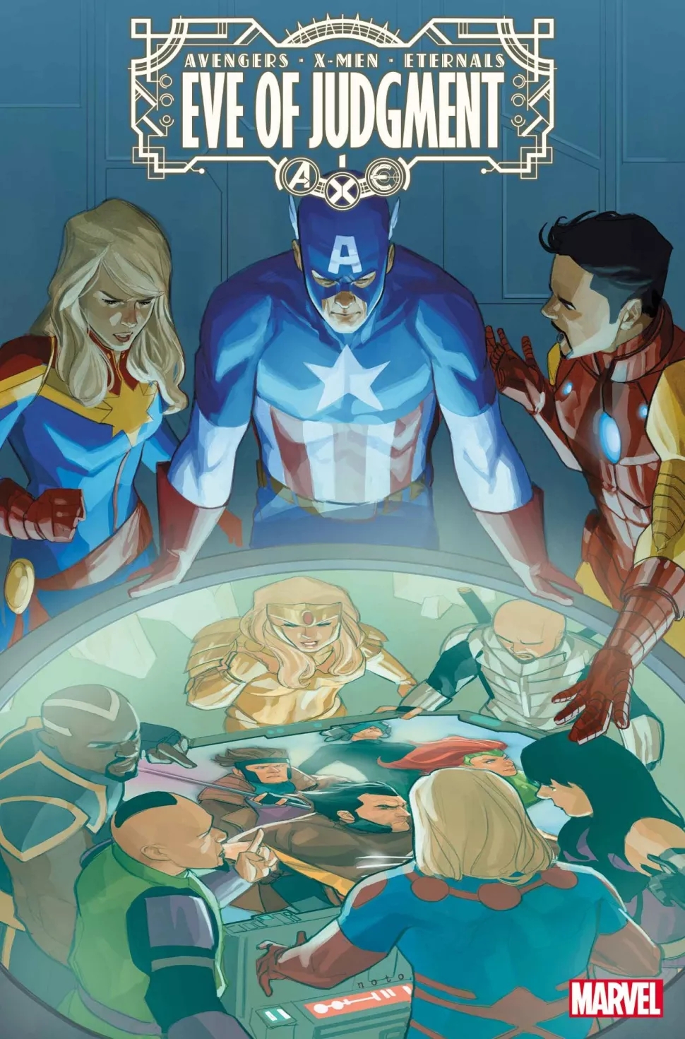 Eve of Judgment - Dia do Julgamento na Marvel Comics - Eternos - Vingadores - X-Men - Capa - www.farofeiros.com.br