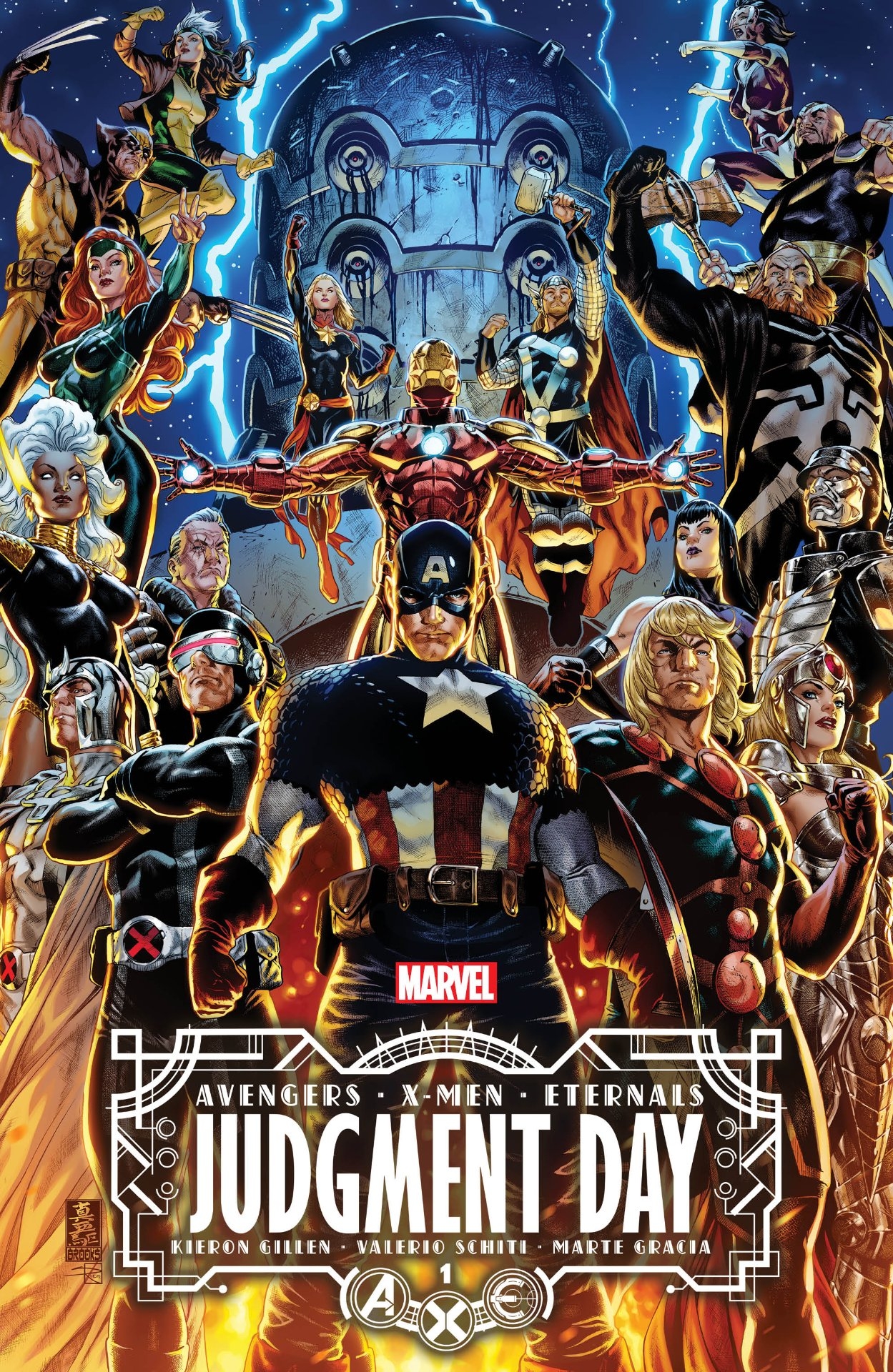 Judgment Day - Dia do Julgamento na Marvel Comics - Eternos - Vingadores - X-Men - Capa - www.farofeiros.com.br