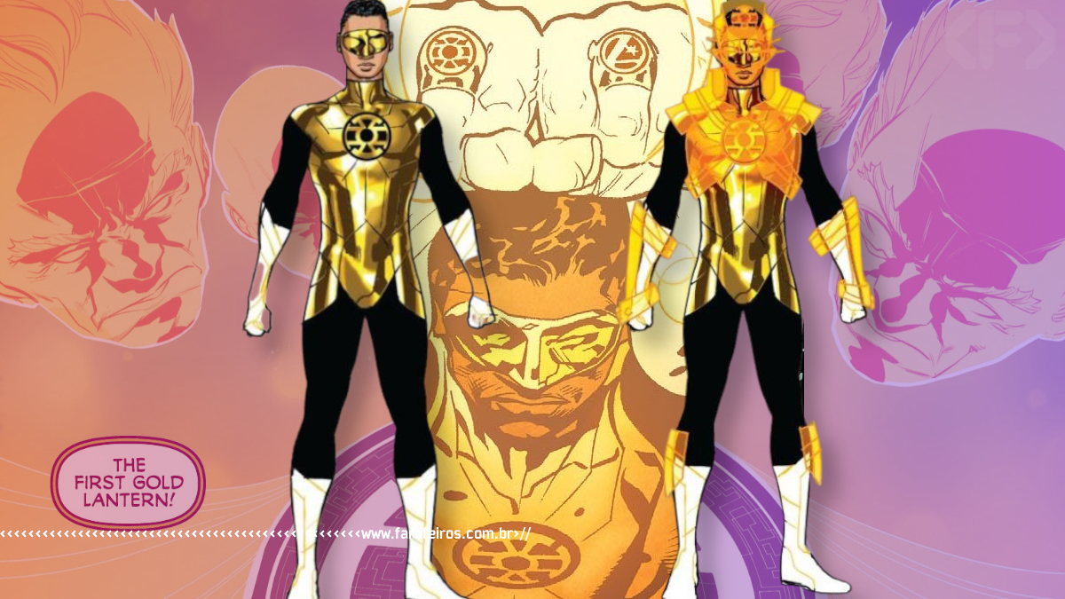 Lanterna Dourado - DC Comics - Capa - www.farofeiros.com.br