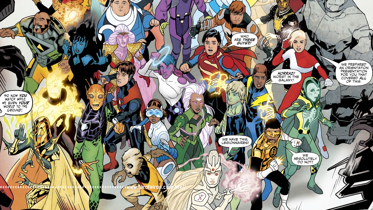 Legião dos Super Heróis do século 31 - DC Comics - www.farofeiros.com.br