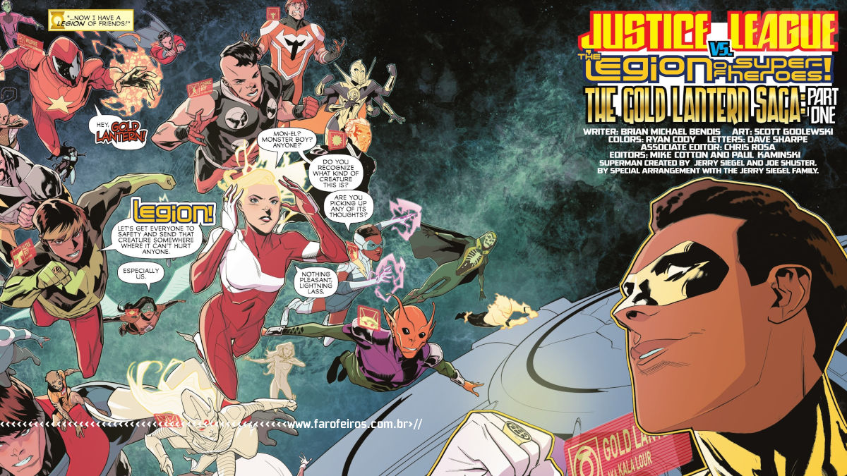 Legião dos Super Heróis do século 31 e Kala Lour - DC Comics - www.farofeiros.com.br