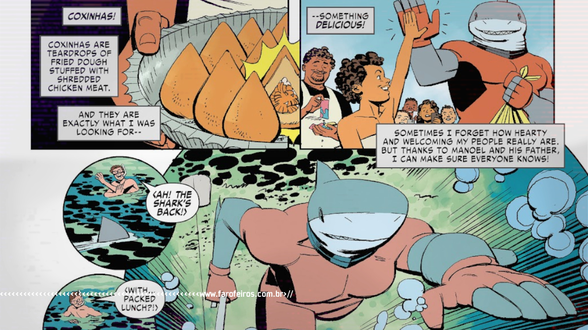 Outra Semana nos Quadrinhos #31 - Garota Tubarão adora coxinhas - Marvel's Voice Community - Marvel Comics - www.farofeiros.com.br