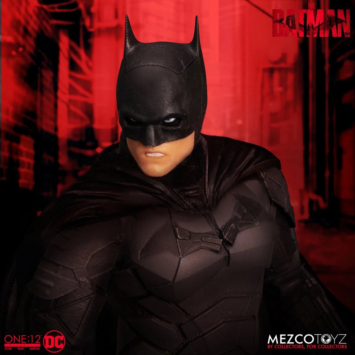 The Batman - Robert Pattinson - Mezco Toyz - DC Comics - www.farofeiros.com.br