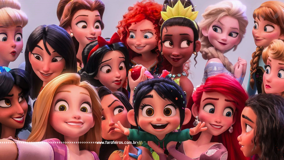 7 - Princesas Disney - www.farofeiros.com.br