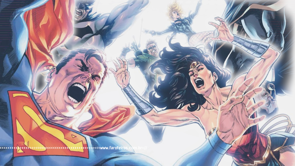 A Morte da Liga da Justiça - O que aconteceu com a Liga - DC Comics - www.farofeiros.com.br
