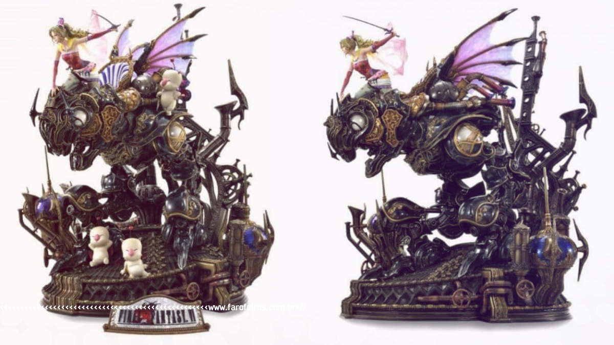 Estátua de Terra com Magitek Armor - Final Fantasy 6 - Square Enix Masterline - Blog Farofeiros