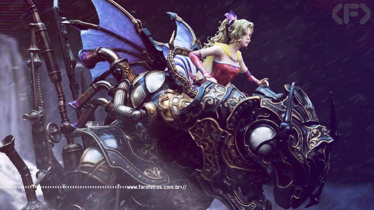 Estátua de Terra com Magitek Armor - Final Fantasy 6 - Square Enix Masterline - Blog Farofeiros