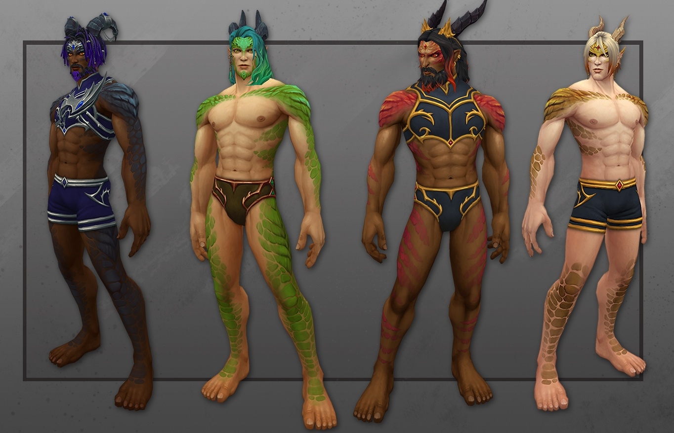 World of Warcraft - Dragãozinho - Dracthyr - Homem - Male - Blog Farofeiros