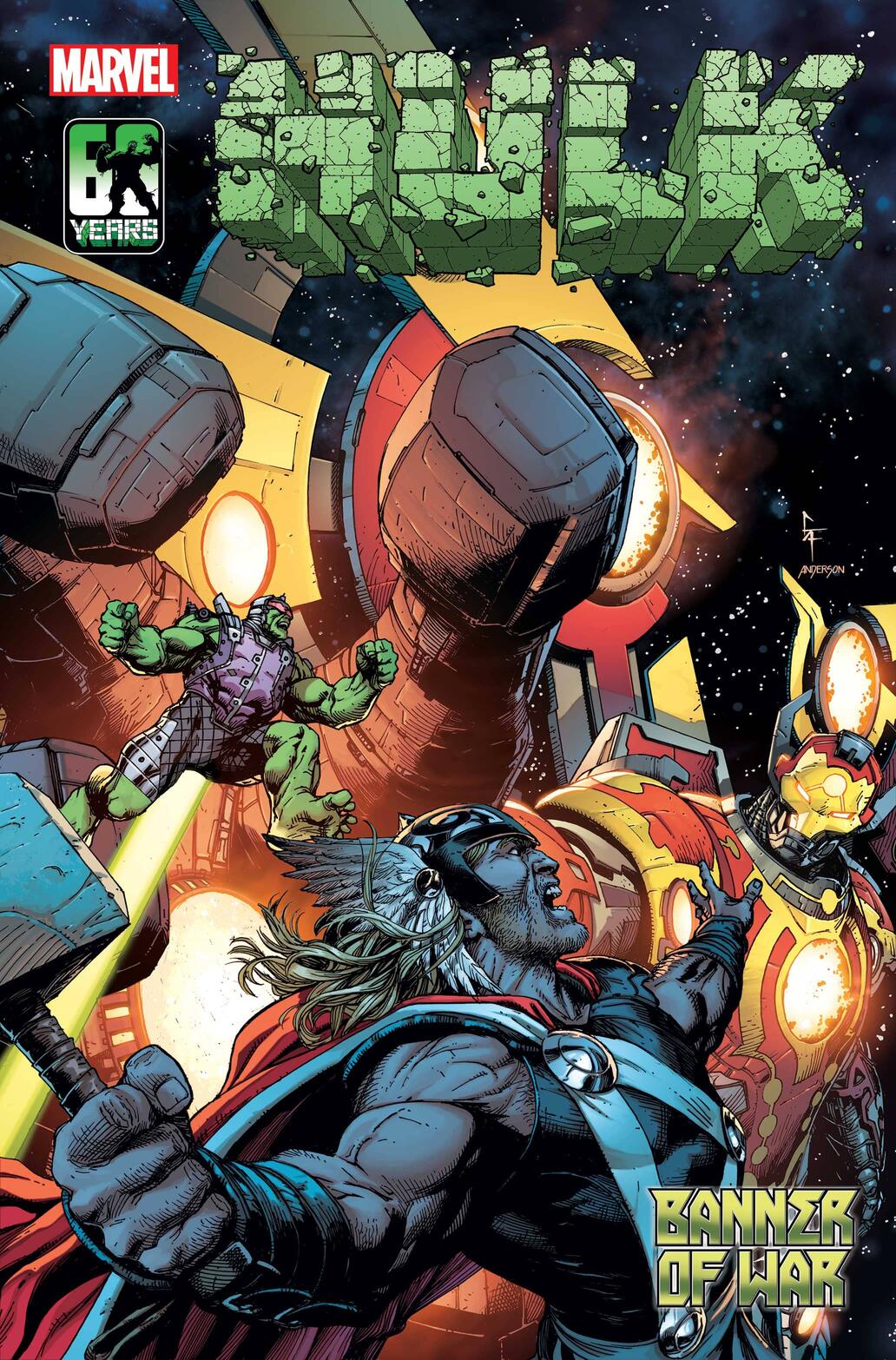 Banner de Guerra - Hulk Vs Thor - Hulk #7 - Blog Farofeiros