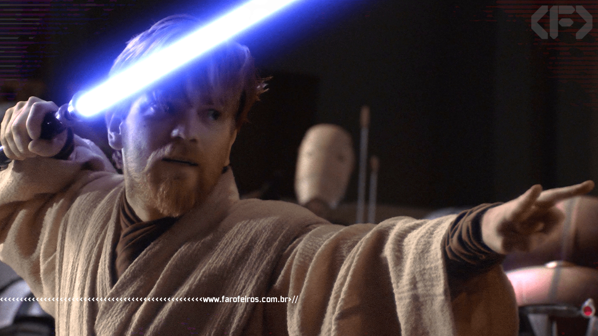 Sabre de luz do Obi-wan Kenobi - Star Wars - Disney Plus - A - Blog Farofeiros
