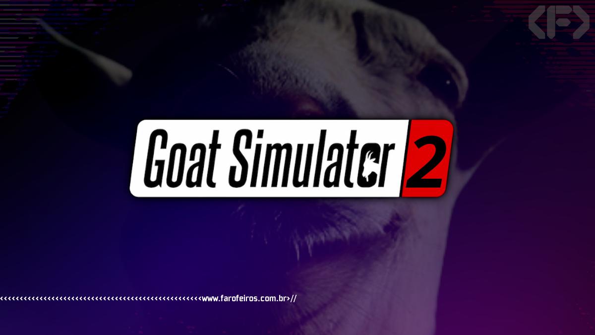 Goat Simulator 2 logo - Blog Farofeiros