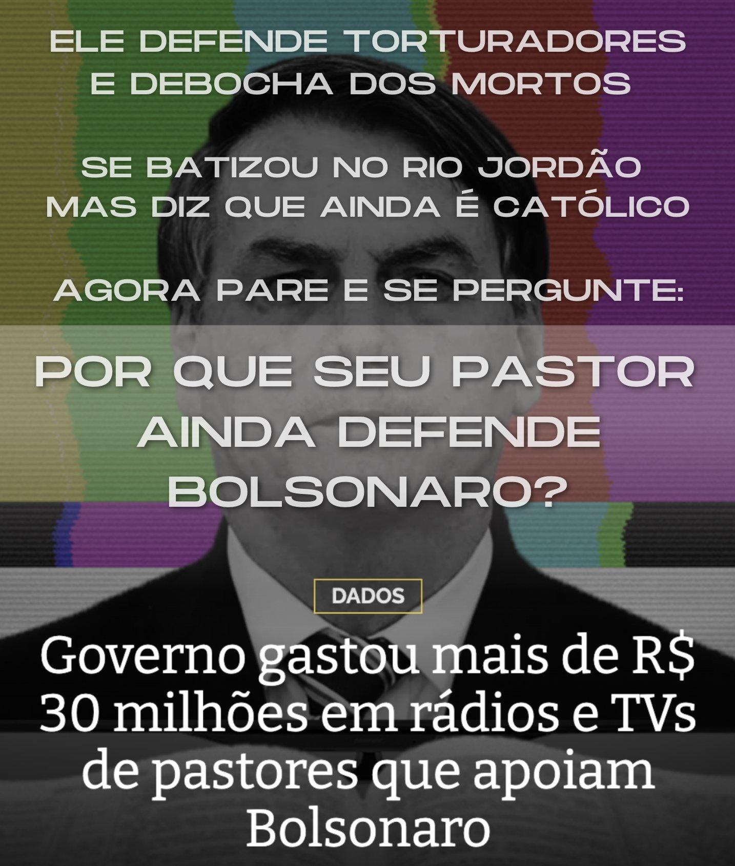 Tesoureiros - 30 milhões de reais com pastores aliados de Bolsonaro
