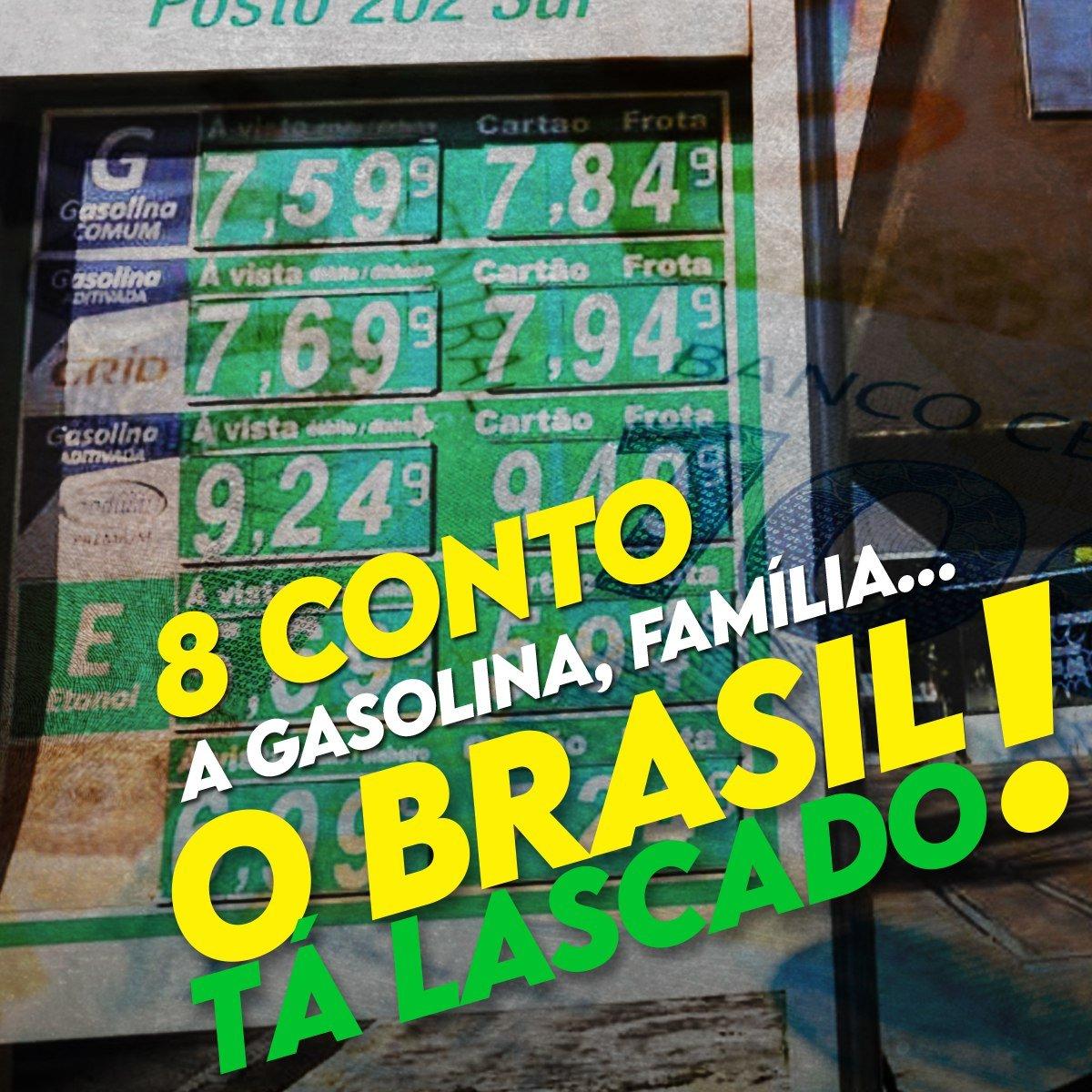 Tesoureiros - O Brasil tá muito lascado com galosina a 8 reais