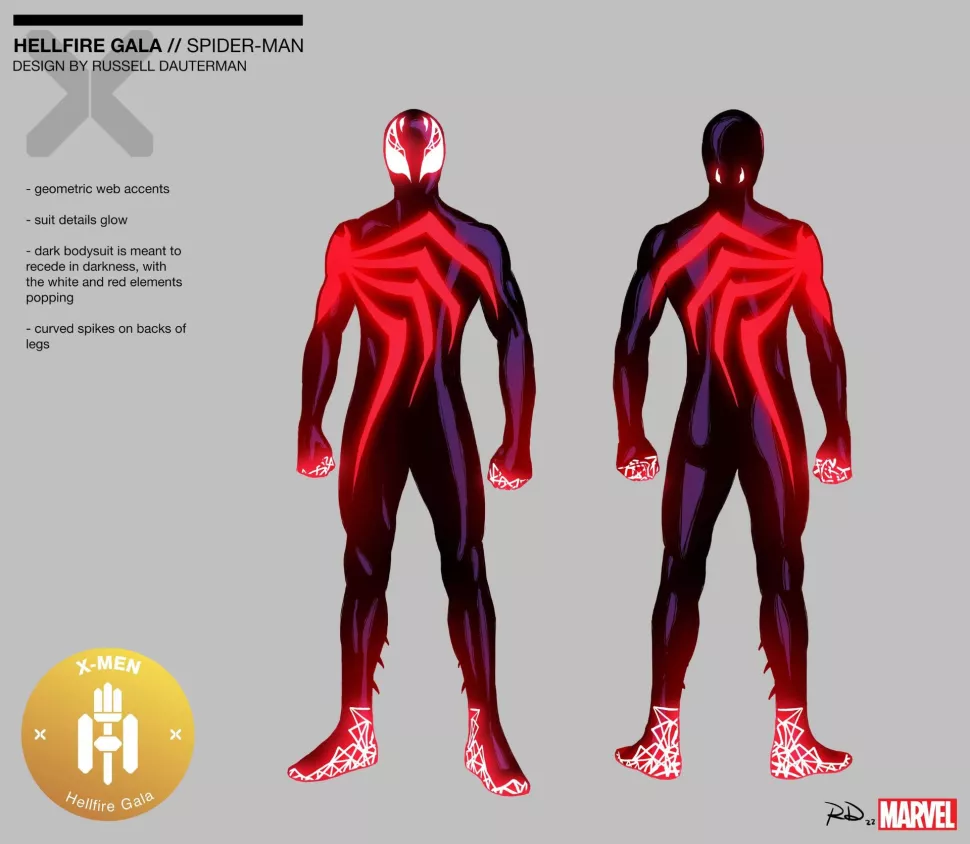 X-Men Hellfire Gala 2022 - Blog Farofeiros - Homem Aranha