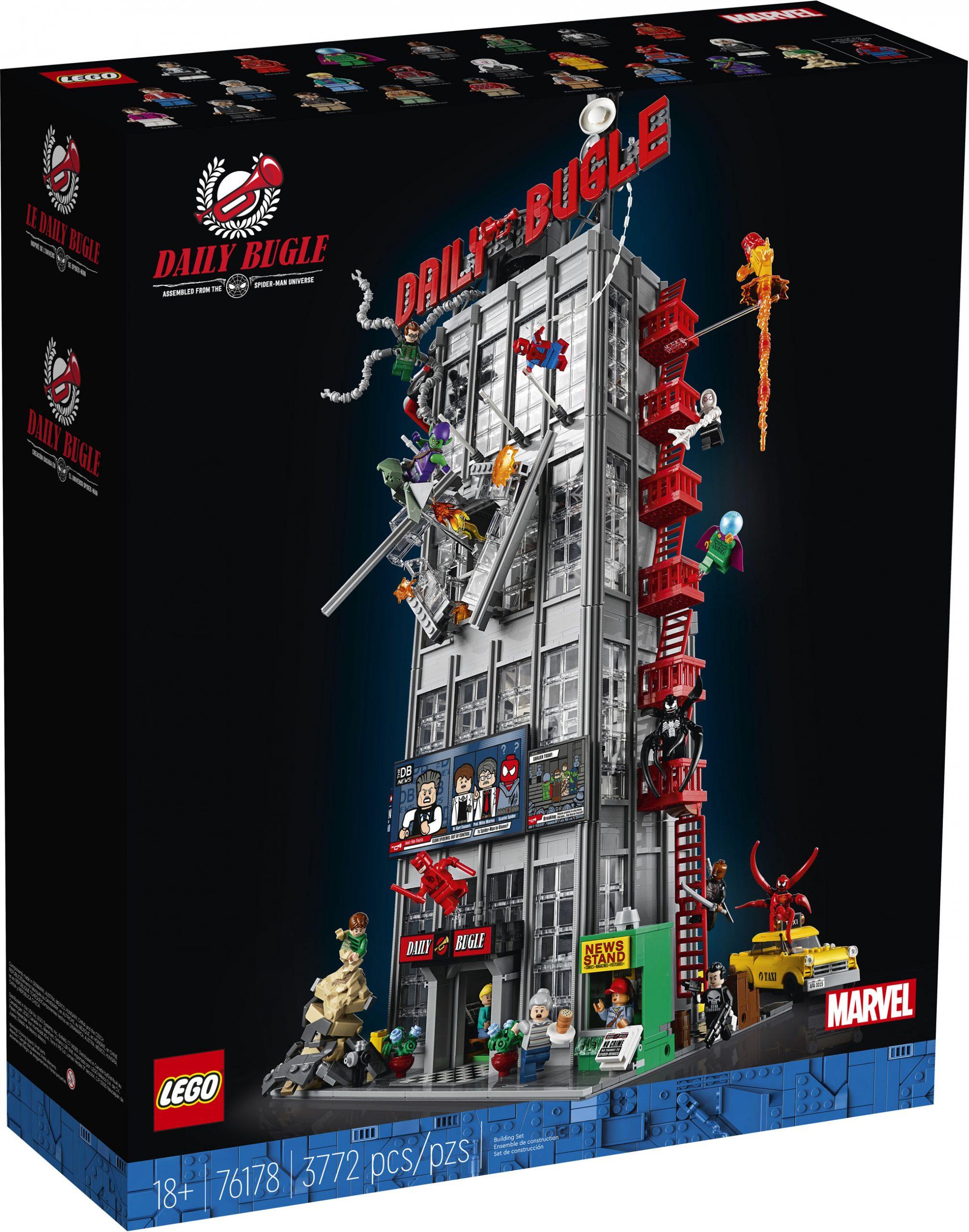 Homem Aranha - Clarim Diário de LEGO - Caixa 1 - Blog Farofeiros