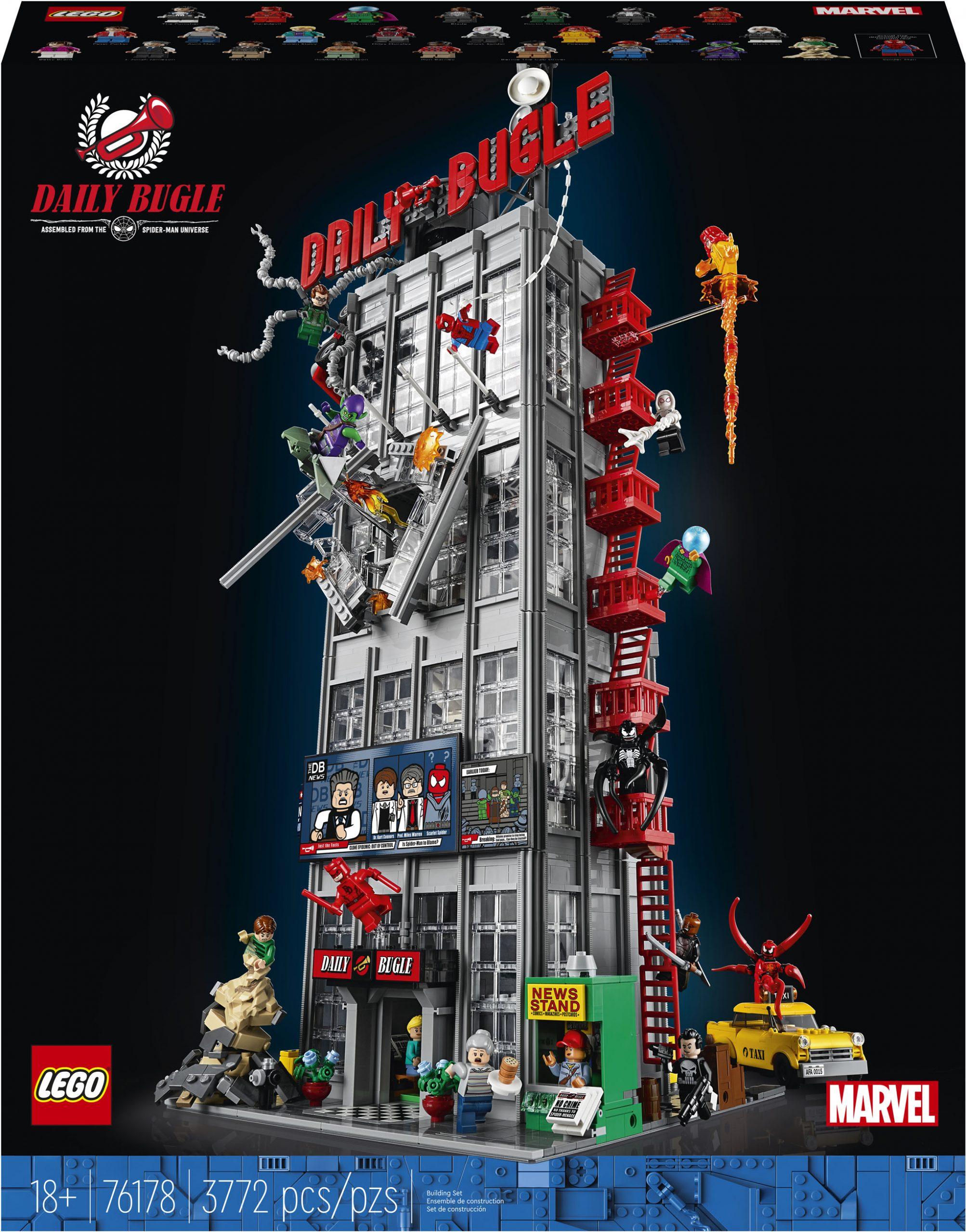 Homem Aranha - Clarim Diário de LEGO - Caixa 3 - Blog Farofeiros