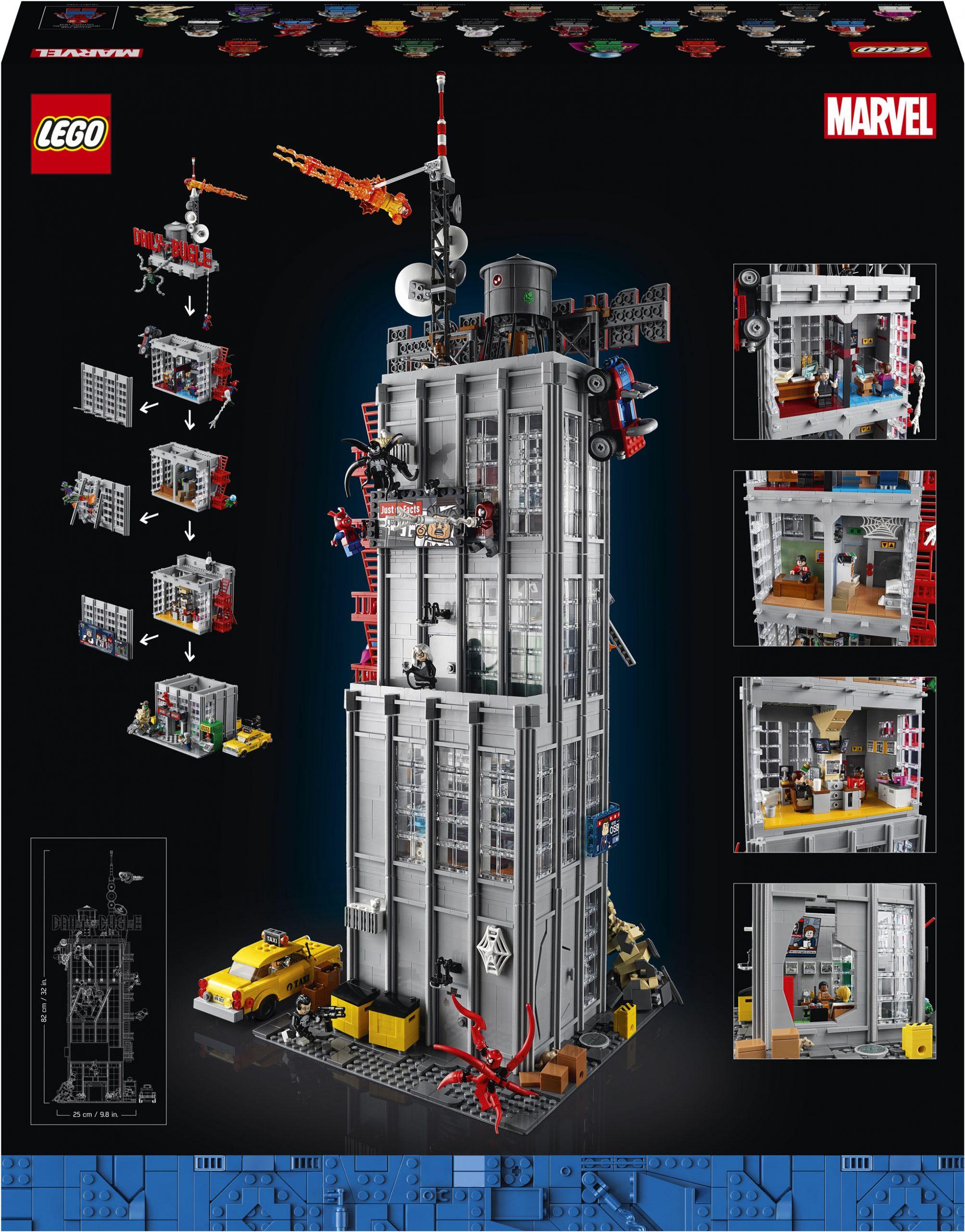 Homem Aranha - Clarim Diário de LEGO - Caixa 4 - Blog Farofeiros