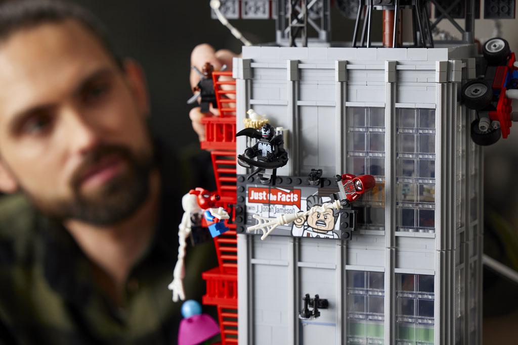 Homem Aranha - Clarim Diário de LEGO - Hipster 6 - Blog Farofeiros