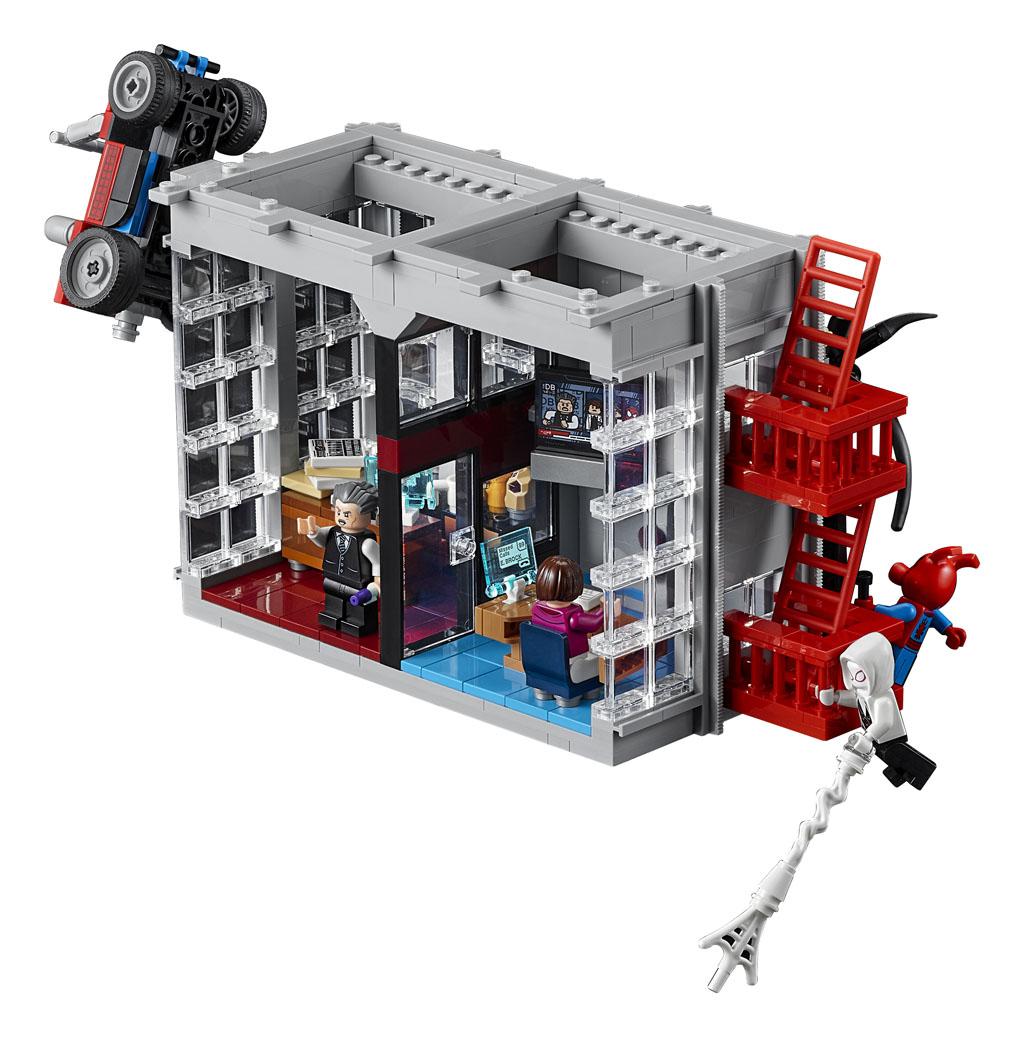 Homem Aranha - Clarim Diário de LEGO - Prédio 10 - Blog Farofeiros