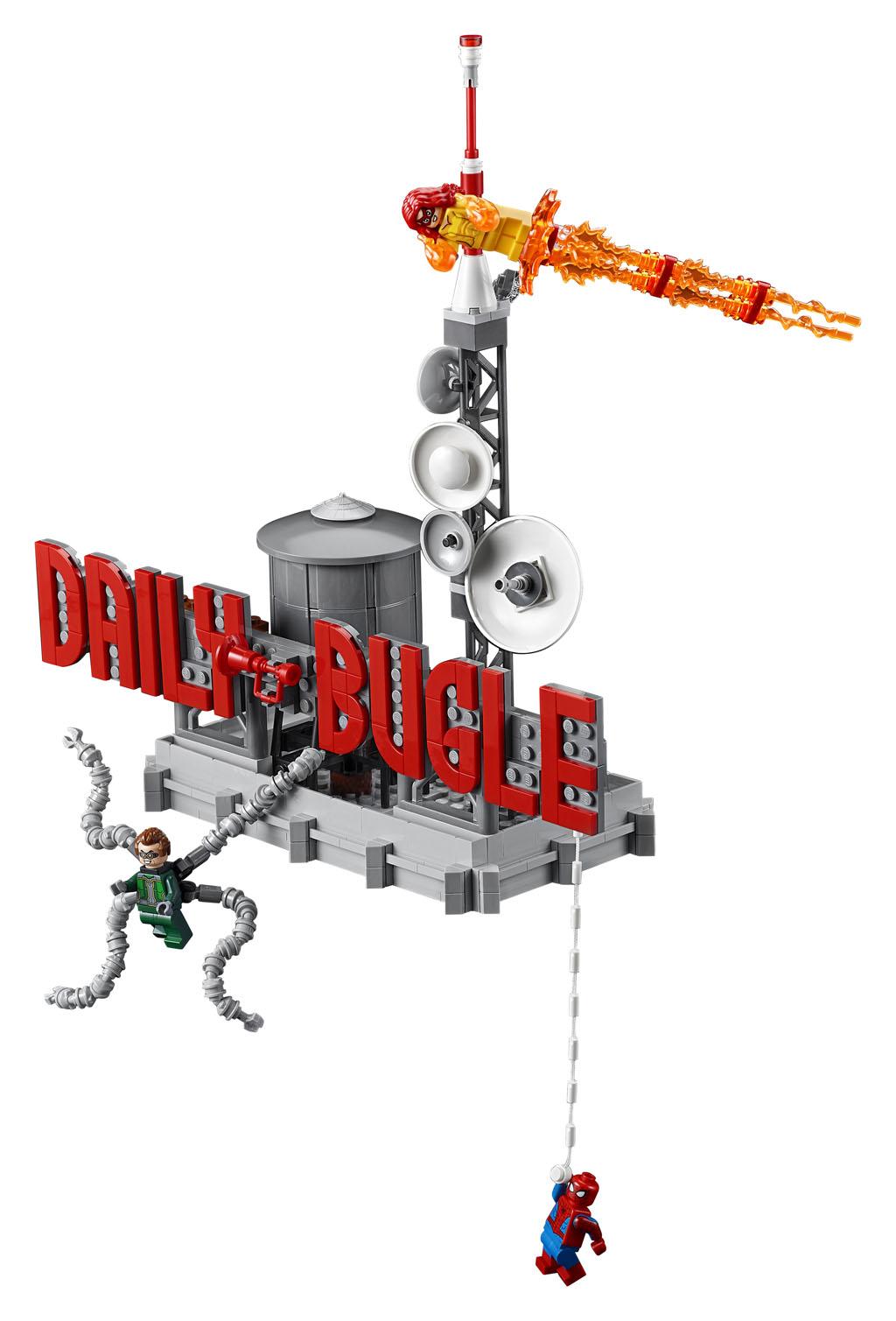 Homem Aranha - Clarim Diário de LEGO - Prédio 11 - Blog Farofeiros