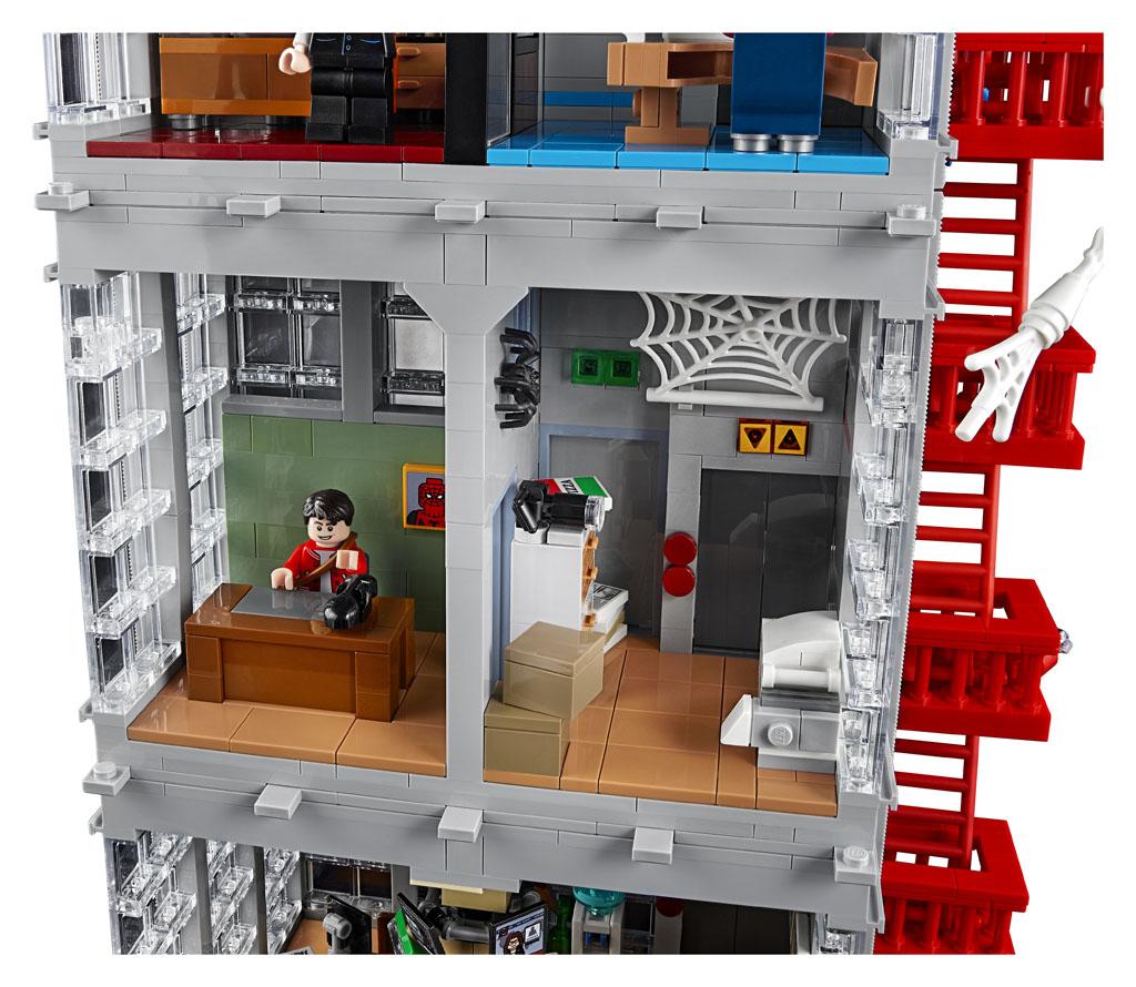Homem Aranha - Clarim Diário de LEGO - Prédio 4 - Blog Farofeiros