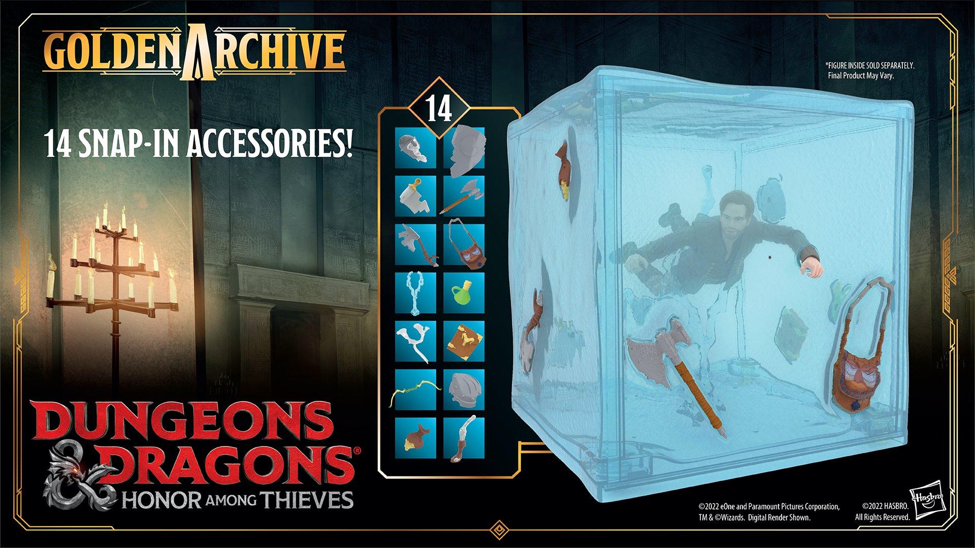 The Dungeons & Dragons Golden Archive Gelatinous Cube - Marvel Legends - Hasbro - Blog Farofeiros