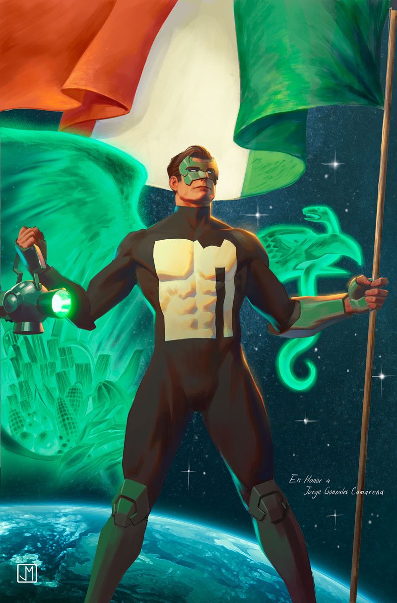 Lanterna Verde - Kyle Reyner - Jorge Molina - La Patria - DC Comics - Blog Farofeiros