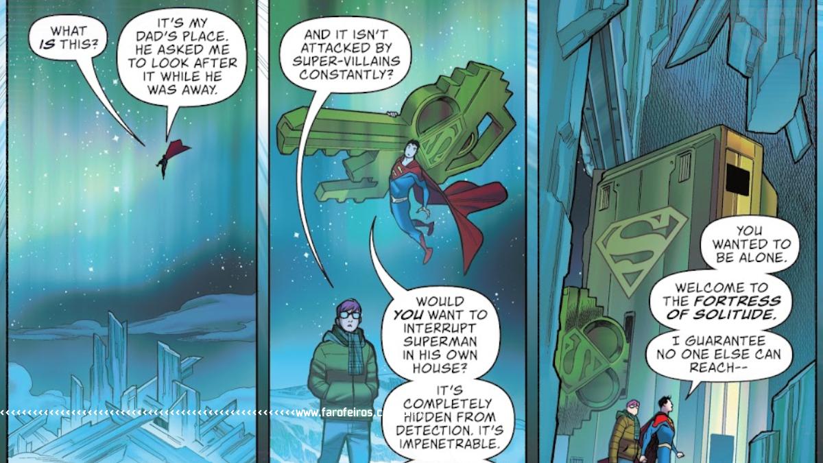 Outra Semana nos Quadrinhos #33 - Chave da fortaleza da Solidão - Superman-Son-of-Kal-El #13 - Blog Farofeiros