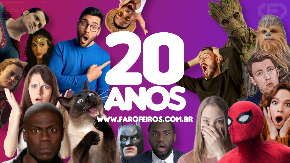 20 anos de blogueiragem de alta performance - Capa de verdade - Blog Farofeiros