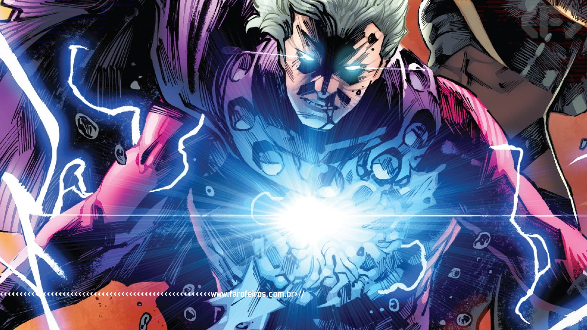 A nova Irmandade de Mutantes - AXE - Judgement Day #4 - Magneto com buraco no peito - Blog Farofeiros