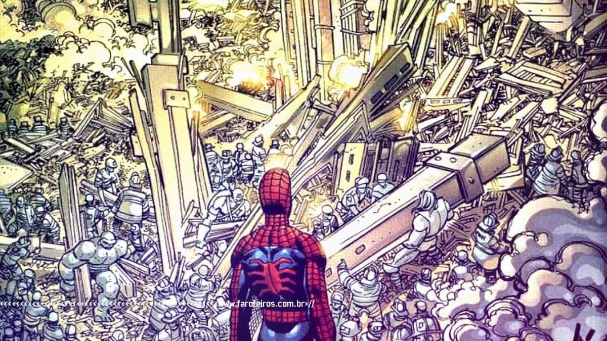 E agora - Homem Aranha - 11 de Setembro - Marvel Comics - Blog Farofeiros