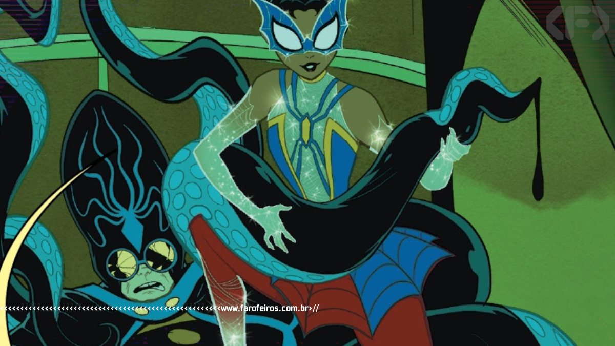 Princesa Aranha e Bispo Octopus - Marvel Comics - Aranha Verso - Blog Farofeiros