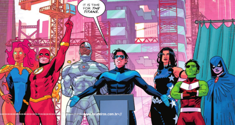 Nightwing #100 - Asa Noturna - Titãs - DC Comics - Blog Farofeiros