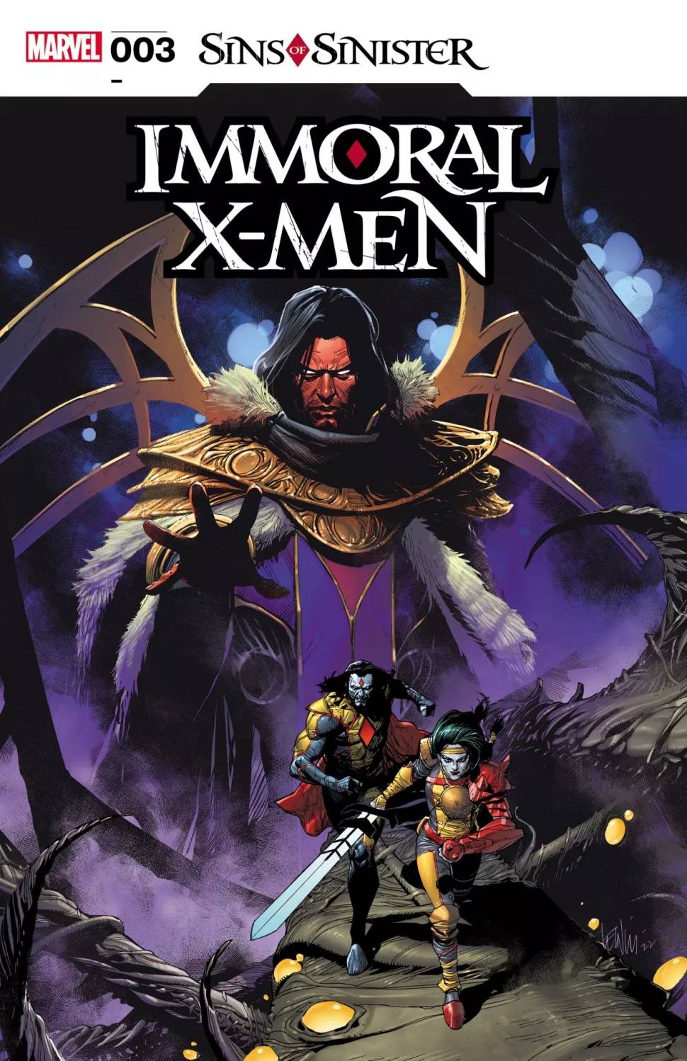 Quais são os Pecados de Sinistro - X-Men - Marvel Comics - Immoral X-Men #3 - Blog Farofeiros