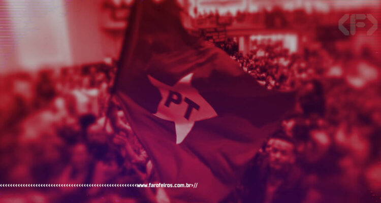 Bandeira do PT - Blog Farofeiros