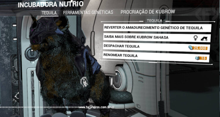 A história de Warframe é horrível - Pague para renomear seu companheiro - Blog Farofeiros - 2