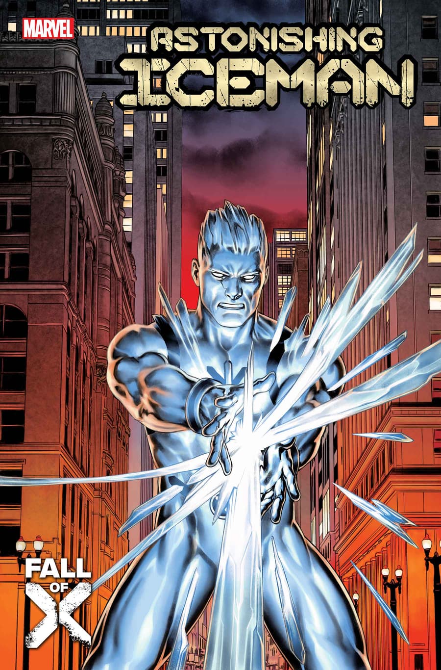 X-Men - Fall of X - Astonishing Iceman #2 - Blog Farofeiros