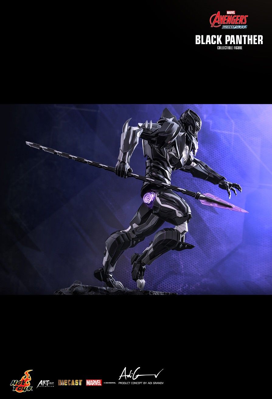 Pantera Negra Mech Strike da Hot Toys - Black Panther - Marvel Studios - Blog Farofeiros