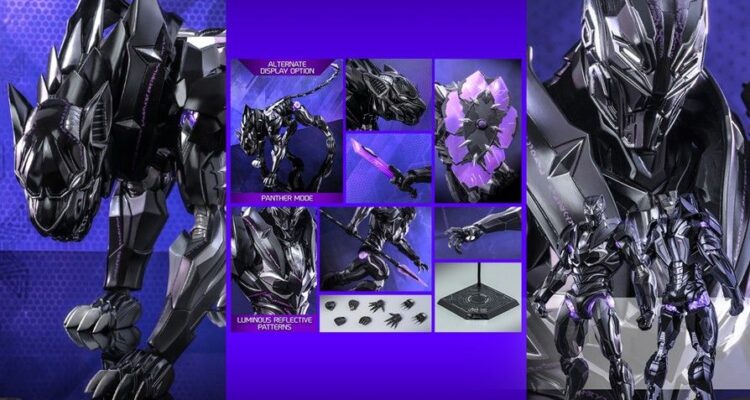 Pantera Negra Mech Strike da Hot Toys - Black Panther - Marvel Studios - Blog Farofeiros