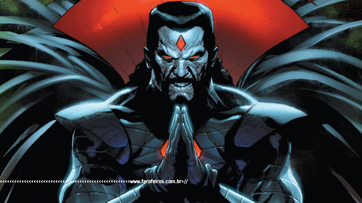 Sinistro rezando - O final de Pecados de Sinistro - X-Men - Marvel Comics - Blog Farofeiros