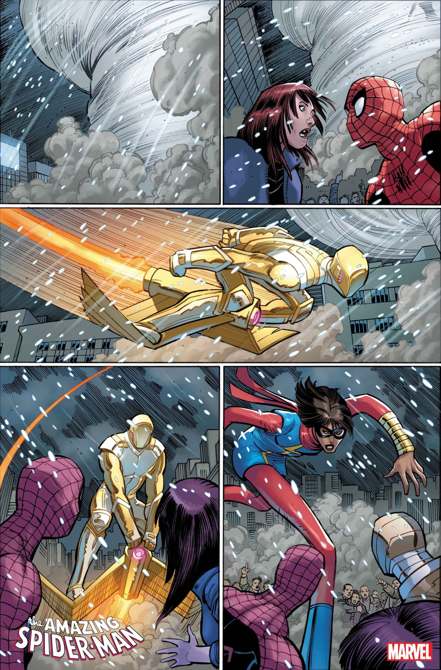 A Morte de Ms Marvel - Amazing Spider-Man #26 - Marvel Comics - Preview 2 - Blog Farofeiros