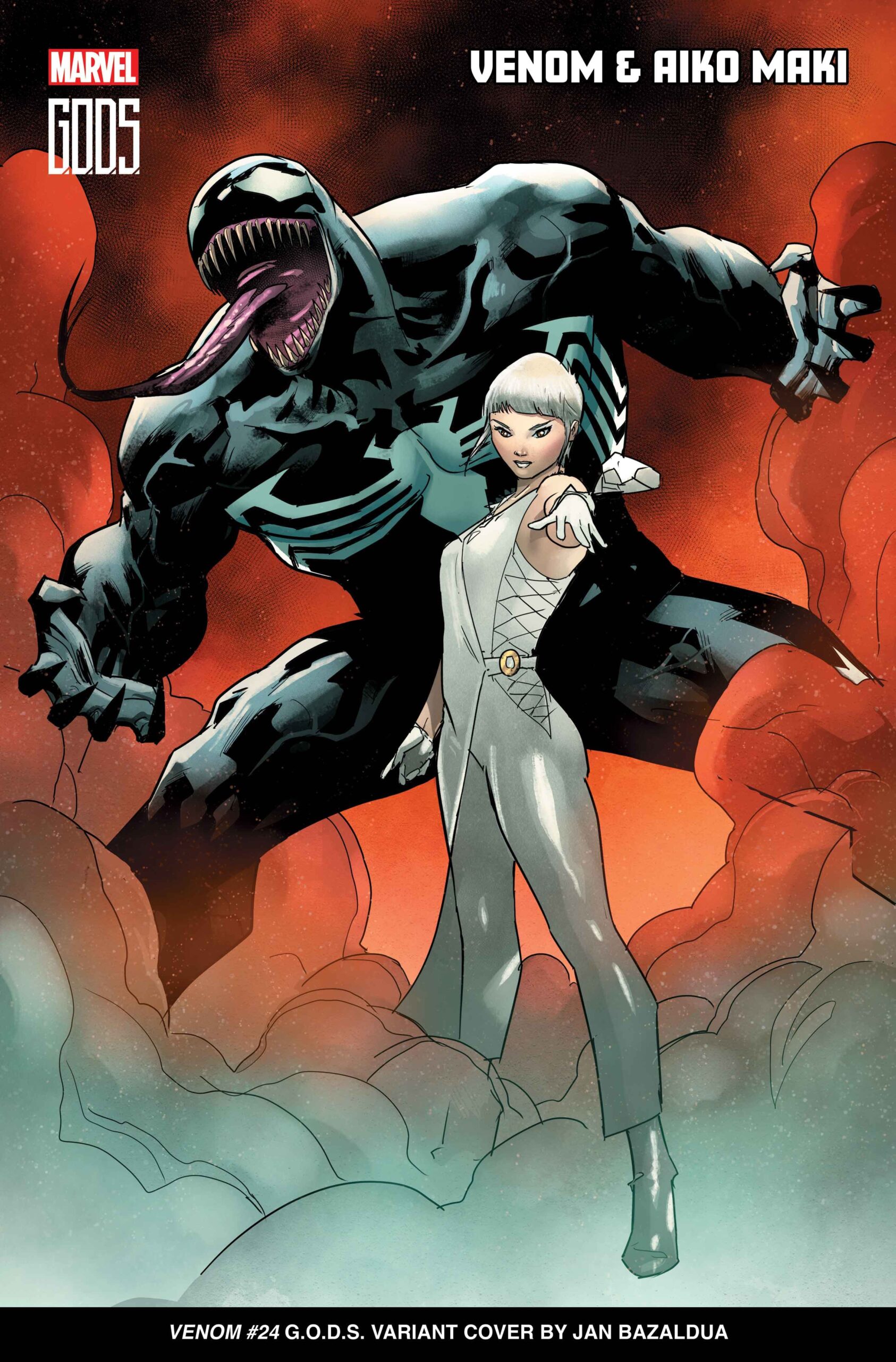 GODS - os novos deuses de Jonathan Hickman - Venom e Aiko Maki - Blog Farofeiros