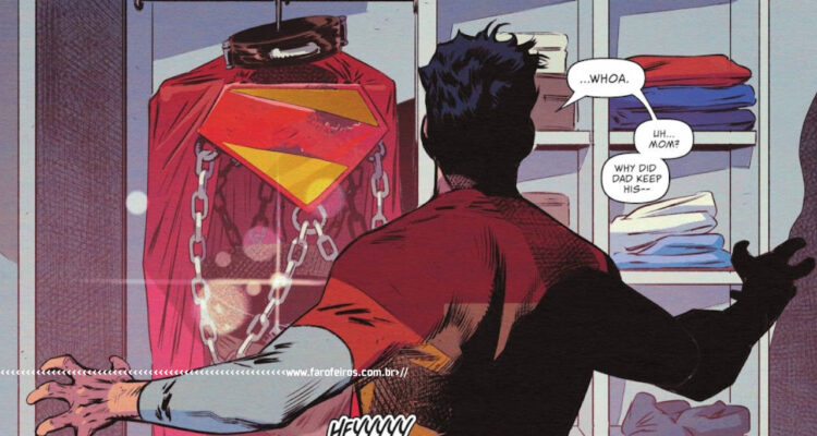 Clark Kent guarda sua roupa com correntes - Action Comics #1051 - Blog Farofeiros