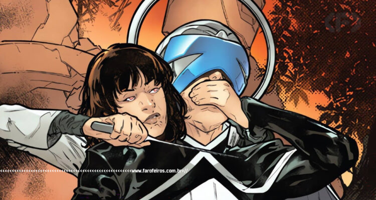 O fim de Krakoa - X-Men - Marvel Comics - Hellfire Gala 2023 #1 - Blog Farofeiros - Moira com faca no pescoço de Xavier
