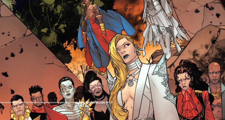 O fim de Krakoa - X-Men - Marvel Comics - Hellfire Gala 2023 #1 - Blog Farofeiros - Mutantes dominados telepaticamente
