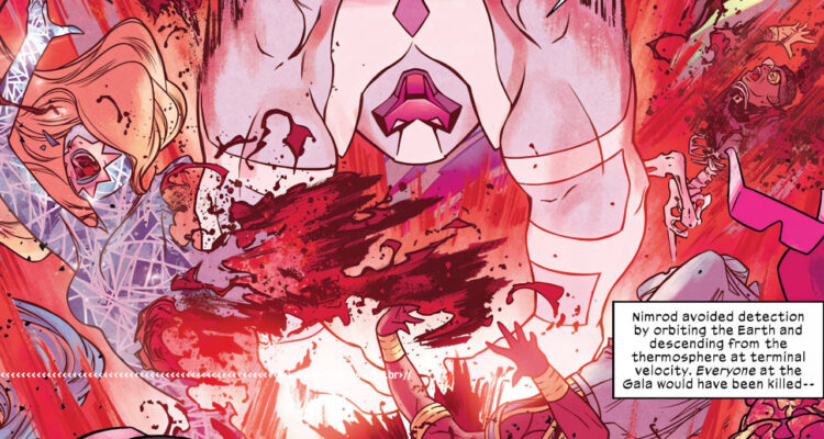 O fim de Krakoa - X-Men - Marvel Comics - Hellfire Gala 2023 #1 - Blog Farofeiros - Nimrod mata os X-Men